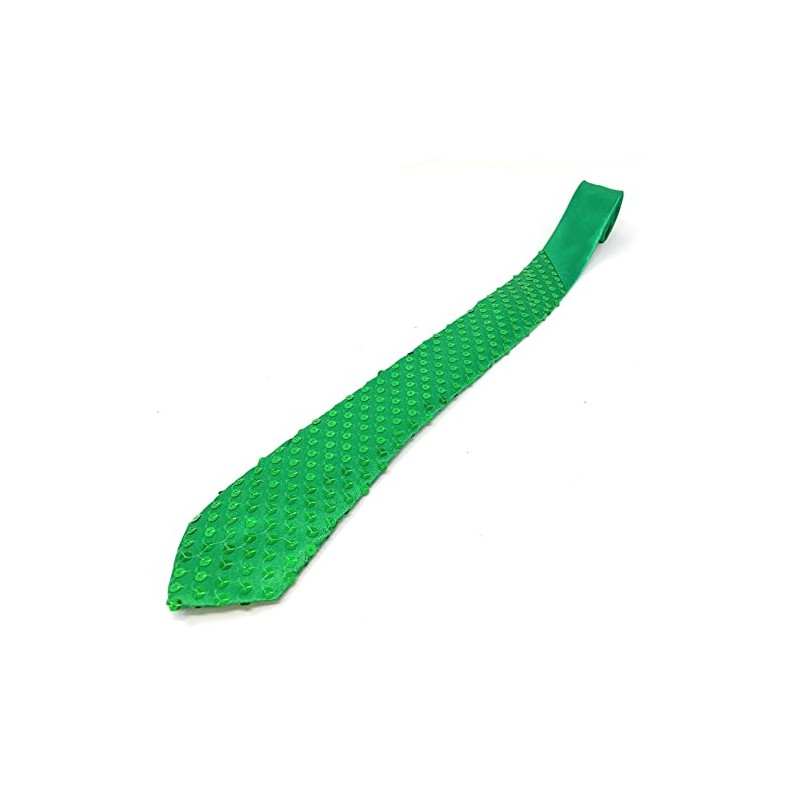 Cadoline Green Mens Sequin Polyester Fancy Dress Tie 38 x
