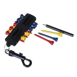 Golf Keeper Keychain 12 Holder Markers Accessory Set