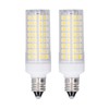 2 PCS LED Corn Bulb 102 LEDs 10W Dimmable Natural