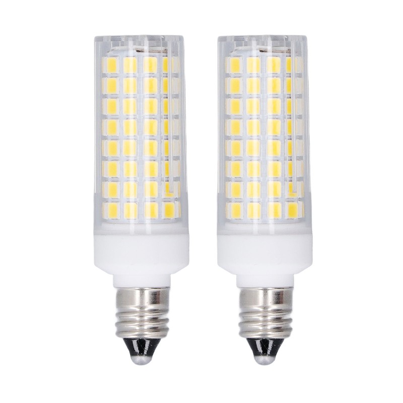 2 PCS LED Corn Bulb 102 LEDs 10W Dimmable Natural