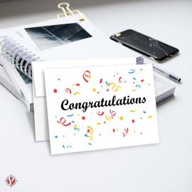 Heavyweight Blank White Note Cards and Envelopes | 4 1/4” X 5 1/2” Inches (A2) | 50 Cards and 50 Envelopes | Not a Fold Over Card