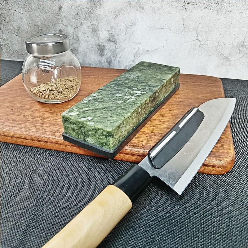 Large Size Polishing Sharpening Stone,Grit 10000# Knife Sharpener Whetstone Final