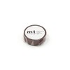 MT Washi Masking Tape Grey Red 1 Roll