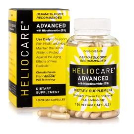 Heliocare Advanced Niacin B3 Supplement 120 Capsules – 240mg Fernblock PLE