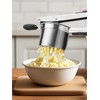 Potato Ricer, Heavy Duty Stainless Steel Potato Masher and Ricer