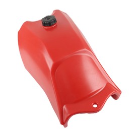 waltyotur Plastic Fuel Tank With Cap FT49300R 17520HC4010ZA Replacement for 1988-1992 Honda FourTrax 300 TRX300