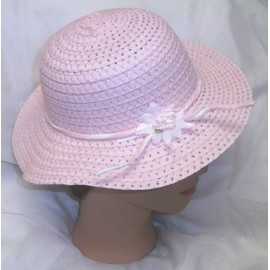 Pink Easter Hat Girls Spring Hat