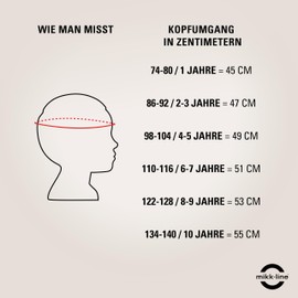 Mikk-line Children's Scarf Hat Balaclava 100% Mulesing-Free Insulating Wool Slip-On Hat High Breathability Balaclava for Girls and Boys, Dark grey blend