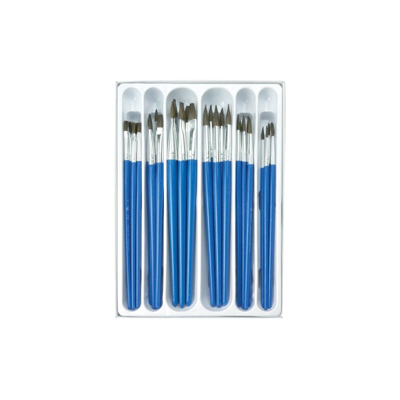 Royal and Langnickel Round/ Flat Natural Hair Brush Set (Pack