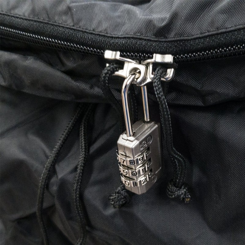 LOWLAND OUTDOOR® Rain and transport cover for backpacks - water