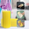 Sponge Duster, Reusable Duster with Ridged Surface Design, Household Dust