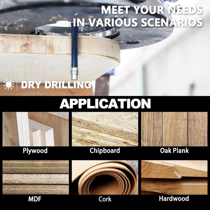 Spiral Flush Router Bit Upward Downward Compression, 6 mm Shank