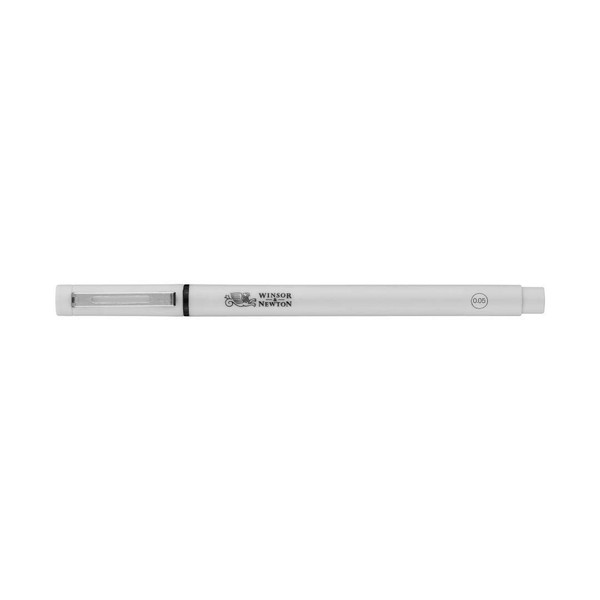 Winsor & Newton 7001029​ Fineliner, Pigment Liner for Exact Lines and Outlines, High Quality, Pigment Ink, Indelible, Fade-resistant Line Width, 0.05 mm