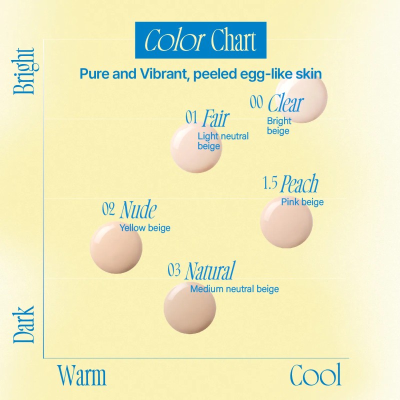 fwee [fwee]Cushion Egg-Fit Cover (5 colors)