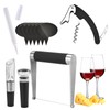 Guowall Tool Set for Cheese and Wine, Wine Opener Set