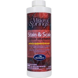BioGuard Mineral Springs Stain and Scale 1 qt FREE SHIPPING
