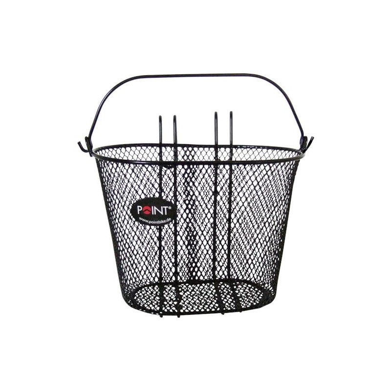 Point Kinder Fahrradkorb VR Colour, schwarz, 25x16x16cm, 05102805
