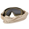 Tactics DustProof Protective Glasses Impact Resistant AntiExplosion Military Goggles(Verre gris