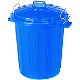 Curver 00907-082-00 Mini-Oscar Trash Bin 7 L, Blue