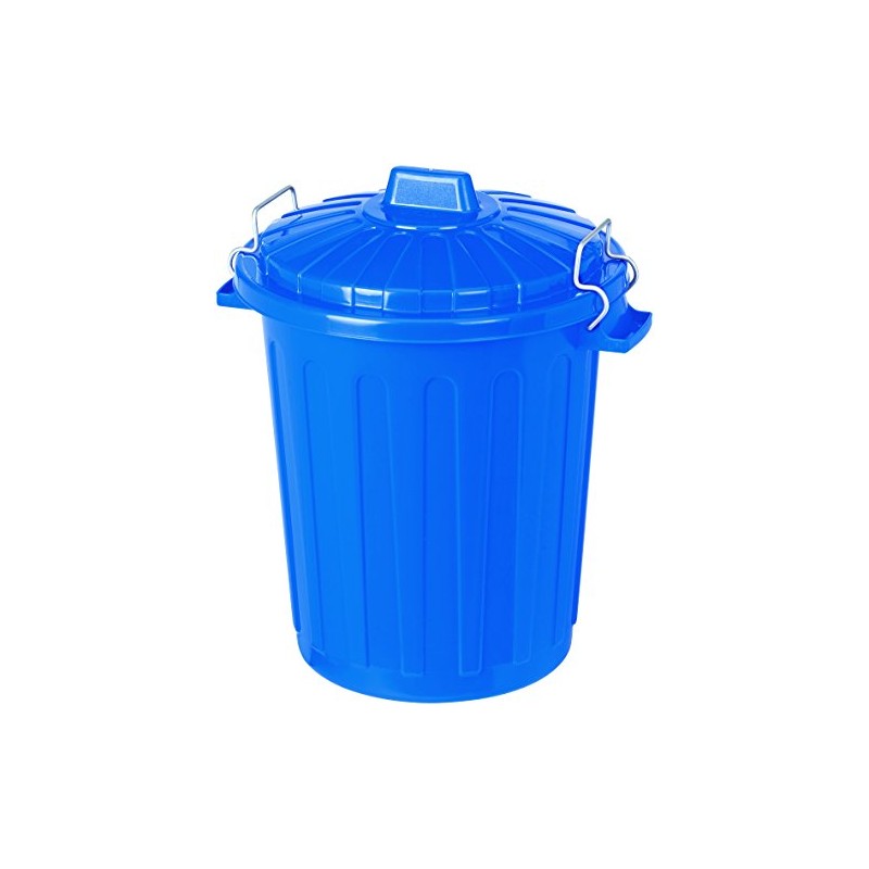 Curver 00907-082-00 Mini-Oscar Trash Bin 7 L, Blue