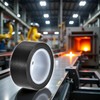 Seadiquiet 1Roll Black 1" x10m Black PTFE Teflon Tape Nonstick