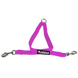 Neewa Leash Splitter to Walk 2 Dogs (One-Size-Fits-All, Pink)