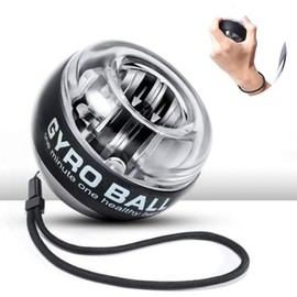 Gyro Power Balls Trainer Ball, Hand Gyro Ball Wrist Strengthener, Self-Starting Hand Grip Strength Trainer for Joint and Muscle Exercise