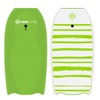 Hubboards Bodyboard Hubb Lite Polystyrene (EPS) - Lime Green/White/White -