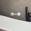 Healeved Suction Grab Bars for Bathtubs and Showers 7.7 Inch