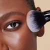 e.l.f. Dual-Ended Cream + Powder Brush, Two-in-One Makeup Brush For