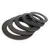 CONPHERON Locking Washers Black Non-Slip Locking Washer Carbon Steel Serrated