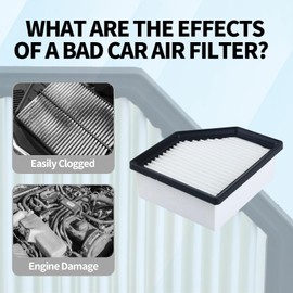 Filtro de aire del motor PA99814 Filtro de aire del motor para Nissan Rogue L4 2.5L 2021-2023 para Nissan Rogue L3 1.5L Filtro de aire del motor PA99814 165466RA0A 16546-6RA0A
