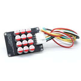 Ecualizador activo de batería 3S 4S 12V 5A BMS Balancer Lipo Li-ion LFP LiFePO4 Equilibrio de batería de litio Activa, Módulo de ecualización de transferencia de energía más rápido, condensador de grupo entero equilibrador PCB
