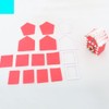 Gingerbread House Cookie Cutter Set, 3D Plastic Mini Christmas House