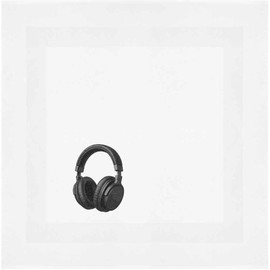Azeeda 'Over-Ear Headphones' Cotton Napkin/Dinner Cloth (NK00045583)