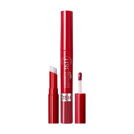 ésika  Labial COLORFIX Duo Tattoo Tint, Tono Rosa Tint, Tinta Mate 36H No Transfer, Efecto Tattoo, Bálsamo Hidratante con Manteca de Karité, Color... 