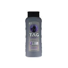 TAG 3-in-1 Shampoo, Conditioner & Body Wash, Dominate Scent, 18 oz (Pack of 3)