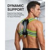 Playire Pro-Gym Posture Brace for Men, 8 cm Straps Help