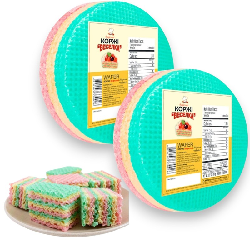 Delikat Wafer Layers Tort Variety Holiday Pack 90g each-Cocao and