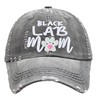 Women's Black Lab Mom Dog Hat, Baseball or High Ponytail,