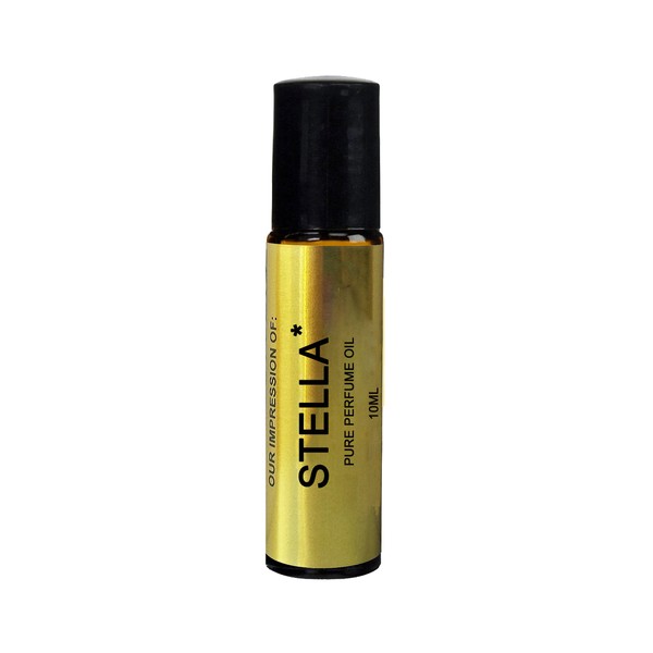Perfume Oil IMPRESSION with SIMILAR Accords to: -{*ESTELLA*}{WOMEN}; Long Lasting 100% Pure No Alcohol Oil - Fragrance Oil VERSION/TYPE; Not Original Brand (10ML ROLLER BOTTLE)