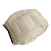 UINIEBOOM Driver Perforated Leather Top Back Seat Cover, Replacement Tan