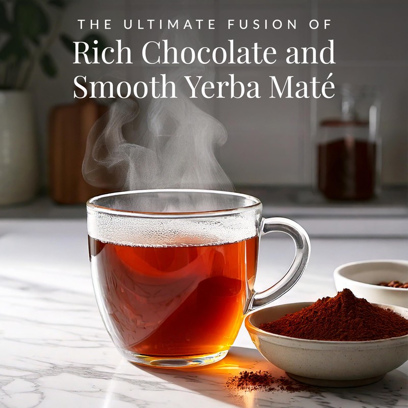 The Republic of Tea – Organic Double Dark Chocolate Maté,