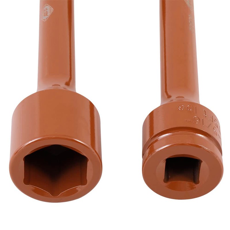 AFF Torque Limiting Socket, 3/4" Drive, 475 ft/lb, 33mm-1-5/16, Brown,