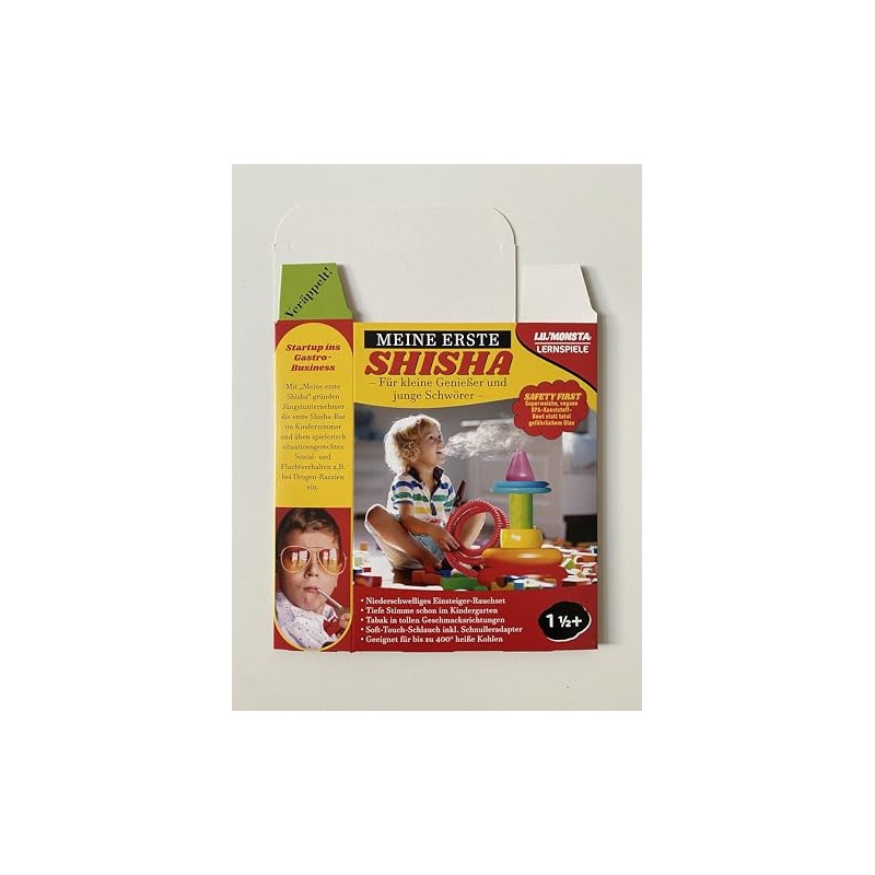 PimpMyPresent My First Shisha, the Funny Joke Gift Packaging, Prank