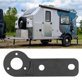 Trailer Socket Bracket, Trailer Cable Connector, 7 Pin Heavy Duty Socket Mounting Plate, Tow Hitch Tow Bar Socket Bracket
