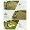 Roetelo Manual Lawn Aerator Tool, Heavy Duty Core Aerator with