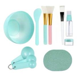 Mascarilla Bowl Preparación Facial Brochas