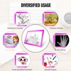 LitEnergy Portable A4 LED Copy Board Light Tracing Box, Pink