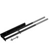 SOTECH TED Aluminium Towel Rail 2-Arm Black Matt (325-487 mm,